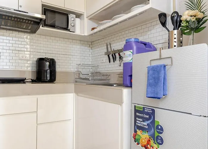 2br Fully Furnished Trees Residences Near Sm Fairview With Netflix And Karaoke