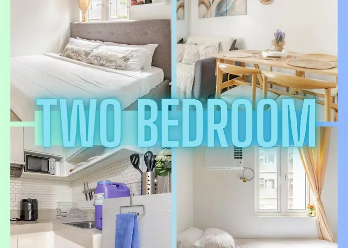 2br Fully Furnished Trees Residences Near Sm Fairview With Netflix And Karaoke Apartment
